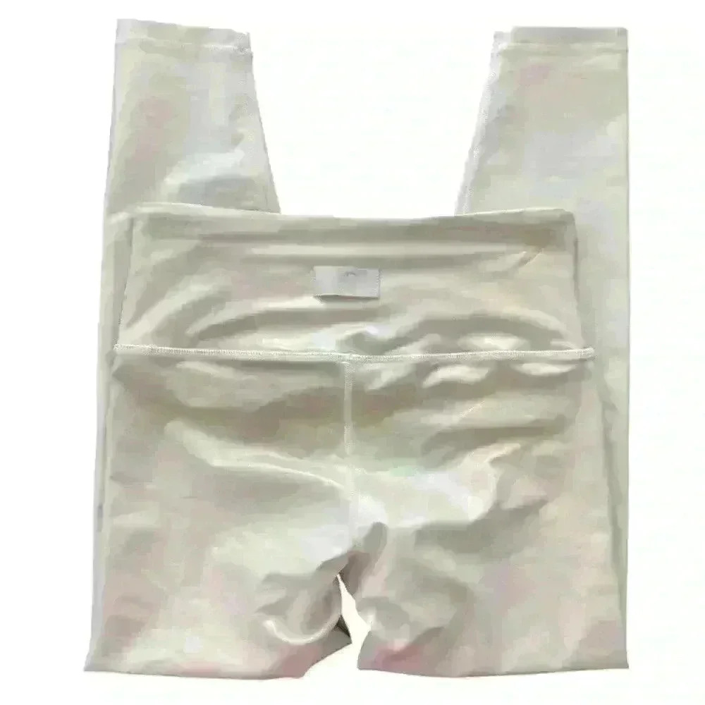 ZYIA ACTIVE‎ White Iridescent Lux Unicorn Leggings - Picture 3 of 7